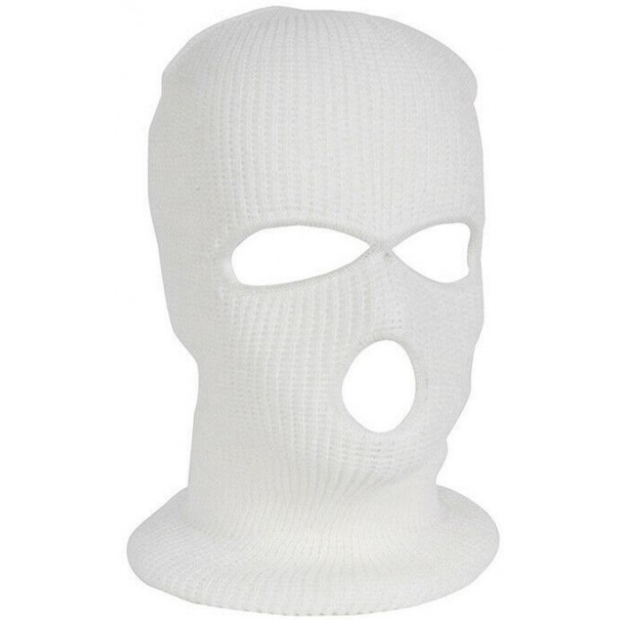 WHITE THERMAL BALACLAVA